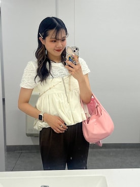 「アイテム（キャミソール）」を使った、kanaさん（レディース・161cm・20代）の夏コーディネート