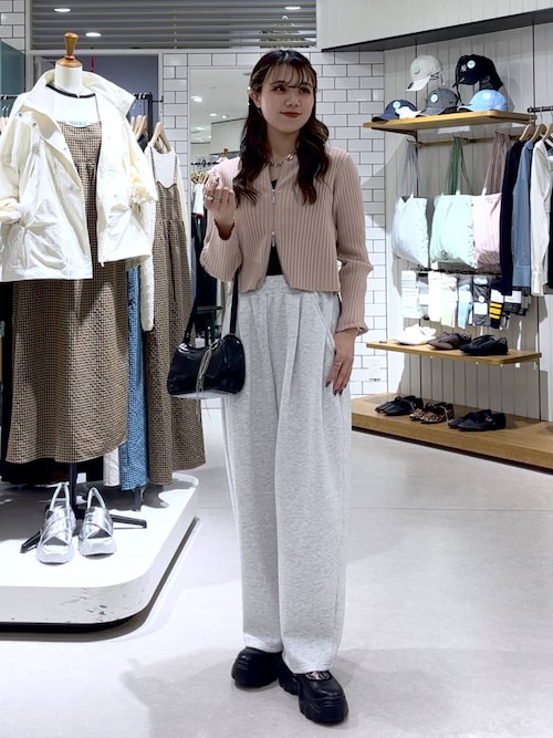 セール】ダブルジップクロップドカーディガンLS 112290