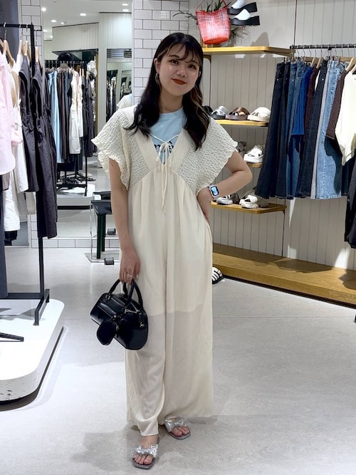 ✨お値下げ✨LOWRYS FARM ヨウリュウシャーリングサロペット 93696158b_215_d_500.jpg