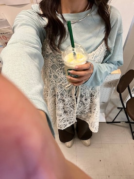 「アイテム（チョーカー）」を使った、kanaさん（レディース・161cm・20代）の秋コーディネート