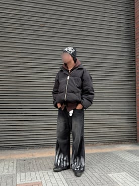 「ILLMAZE（イルメイズ）のアイテム」を使った、shunsukeさん（メンズ・177cm）の冬コーディネート