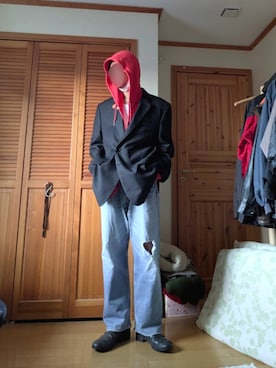 「Levi's（リーバイス）のアイテム（トップス）」を使った、shunさん（メンズ・177cm）の春コーディネート