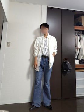 「GUCCI（グッチ）のアイテム」を使った、shunさん（メンズ・177cm）の春コーディネート
