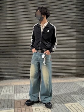 「アイテム（ドレスシューズ）」を使った、shunsukeさん（メンズ・177cm・10代）の秋コーディネート