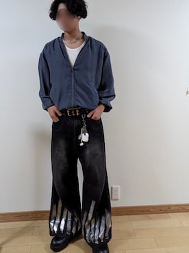 「アイテム（MA-1）」を使った、shunsukeさん（メンズ・177cm・10代）の秋コーディネート