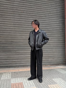 「stefanorossi（ステファノロッシ）のアイテム」を使った、shunさん（メンズ・177cm）の冬コーディネート