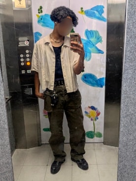 「アイテム（ドレスシューズ）」を使った、shunsukeさん（メンズ・177cm）の夏コーディネート
