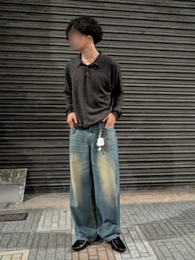 「アイテム（ドレスシューズ）」を使った、shunsukeさん（メンズ・177cm・10代）の秋コーディネート