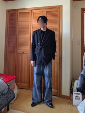 「REGAL（リーガル）のアイテム」を使った、shunさん（メンズ・177cm）の春コーディネート