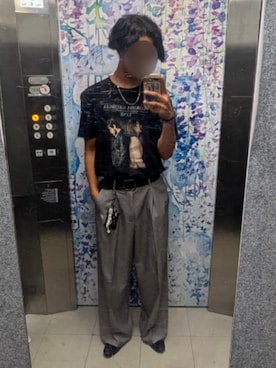 「アイテム（ドレスシューズ）」を使った、shunsukeさん（メンズ・177cm）の夏コーディネート