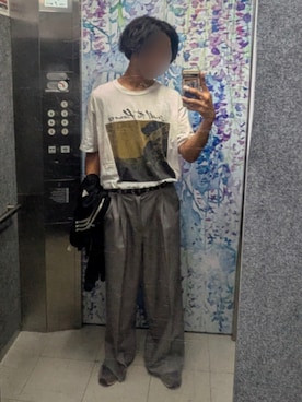 「アイテム（ジャージ）」を使った、shunsukeさん（メンズ・177cm・10代）の夏コーディネート