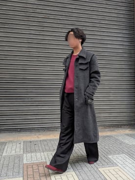 「アイテム（スウェット）」を使った、shunsukeさん（メンズ・177cm・10代）の冬コーディネート