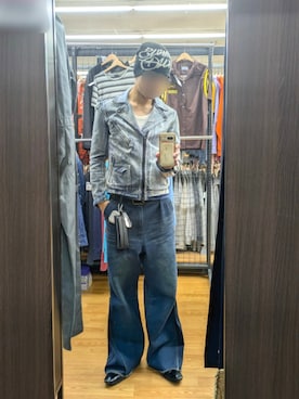 「MONO-MART（モノマート）のアイテム」を使った、shunさん（メンズ・177cm）の春コーディネート