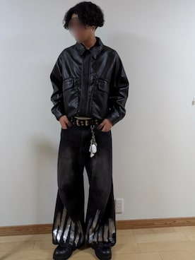 「アイテム（パンツ）」を使った、shunsukeさん（メンズ・177cm・10代）の秋コーディネート
