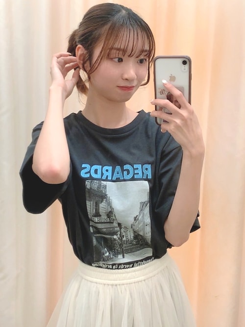 INGNIひなさんのTシャツ/カットソーを使ったコーディネート - ZOZOTOWN