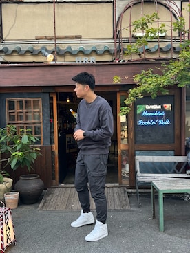 「ハイカットスニーカー」｜ﾀﾞｲﾁさん（メンズ・188cm・20代）の夏コーディネート