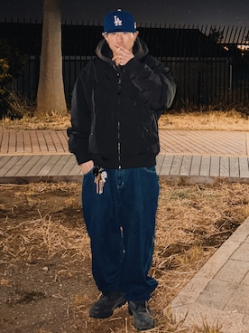 「Calvin Klein（カルバン・クライン）のアイテム」を使った、kouji0520さん（メンズ・165cm）の冬コーディネート