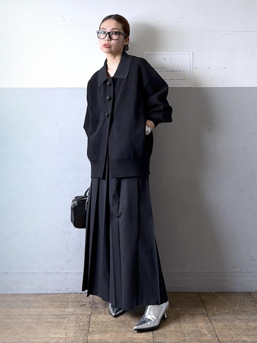 セール】【EMOELLE】フロントプリーツスカート（スカート）｜ADAM ET