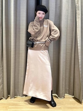 「イエベスプリング」｜「アイテム（バッグ）」を使った、tampoさん（レディース・158cm）の夏コーディネート