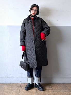 「アイテム（ジャケット/アウター）」を使った、tampoさん（レディース・159cm・30代）の秋コーディネート