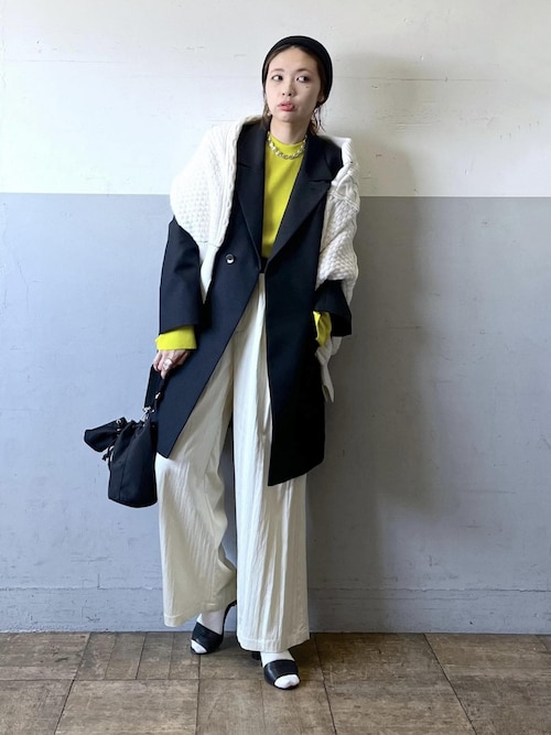 ADAM ET ROPE'（アダムエロペ）の「ボクシーミドルジャケットコート