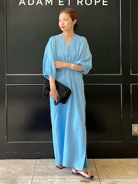 「イエベスプリング」｜「アイテム（バッグ）」を使った、tampoさん（レディース・158cm）の夏コーディネート