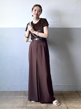 tampoさん（レディース・159cm・30代）の夏コーディネート