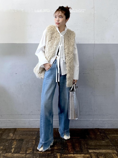 再入荷】ルーズフィットアジャストデニム（デニムパンツ）｜ADAM