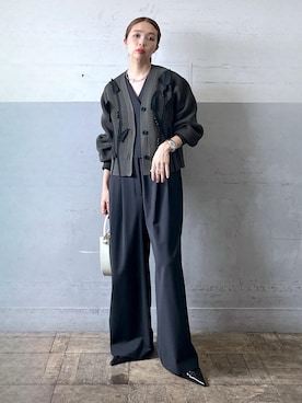 「アイテム（つなぎ/オールインワン）」を使った、tampoさん（レディース・159cm・30代）の夏コーディネート