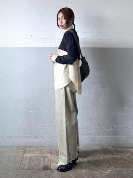 「アイテム（デニムパンツ）」を使った、tampoさん（レディース・159cm・30代）の夏コーディネート