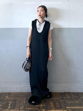 「アイテム（ヘアバンド）」を使った、tampoさん（レディース・159cm・30代）の夏コーディネート