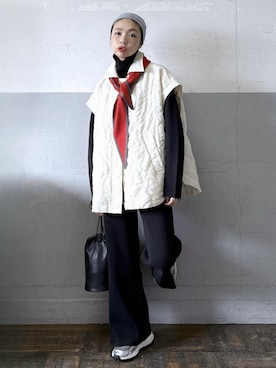 tampoさん（レディース・159cm）の冬コーディネート