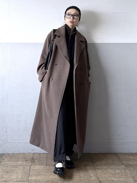 「アイテム（スラックス）」を使った、tampoさん（レディース・159cm・30代）の秋コーディネート