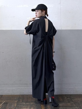 「GANNI（ガニー）のアイテム」を使った、tampoさん（レディース・159cm）の春コーディネート