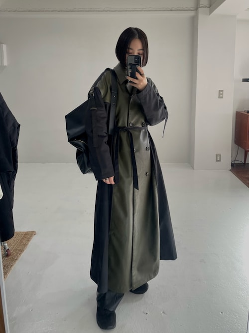 RIM.ARK yoshinosasakiさんのトレンチコートを使った