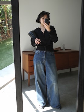 「RIM.ARK（リムアーク）のアイテム」を使った、yoshinosasakiさん（レディース・165cm）の春コーディネート