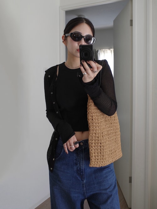 Middle straight blue denim ミドルストレートブルーデニム（デニム