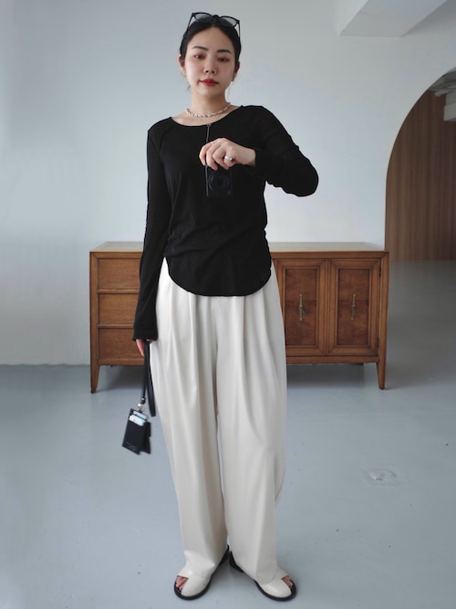 Soft touch comfy tops ソフトタッチコンフィトップス（Tシャツ