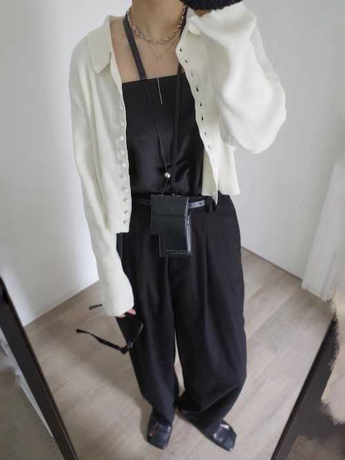 [新品]Minimum knit CD ミニマムニットカーディガン Minimum knit CD ミニマムニットカーディガン（カーディガン