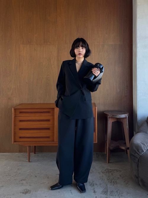 RIM.ARK パンプス 「PRE ORDER」Leather square toe heel レザー