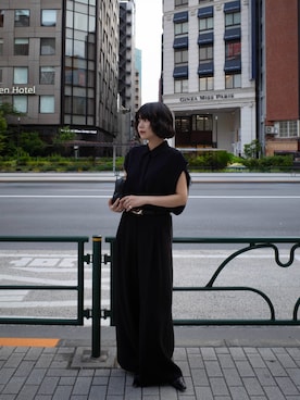 「アイテム（ベルト）」を使った、yoshinosasakiさん（レディース・165cm・30代）の春コーディネート