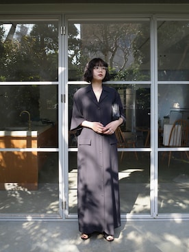 「RIM.ARK（リムアーク）のアイテム」を使った、yoshinosasakiさん（レディース・165cm）の春コーディネート