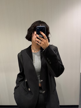 「RIM.ARK（リムアーク）のアイテム」を使った、yoshinosasakiさん（レディース・165cm）の春コーディネート