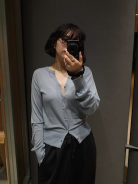 「RIM.ARK（リムアーク）のアイテム」を使った、yoshinosasakiさん（レディース・165cm）の春コーディネート