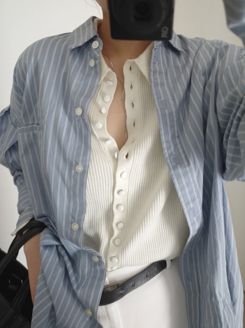 Minimum knit CD ミニマムニットカーディガン（カーディガン