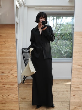 「ITTI（イッチ）のアイテム」を使った、yoshinosasakiさん（レディース・165cm）の冬コーディネート