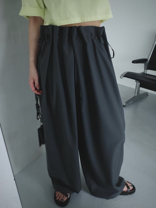 Drawstring relax PT ドロストリングリラックスパンツ