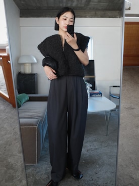 「アイテム（パンツ）」を使った、yoshinosasakiさん（レディース・165cm・30代）の夏コーディネート