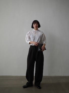 「RIM.ARK（リムアーク）のアイテム」を使った、yoshinosasakiさん（レディース・165cm）の春コーディネート