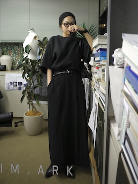 「アイテム（スウェット）」を使った、yoshinosasakiさん（レディース・165cm）の夏コーディネート